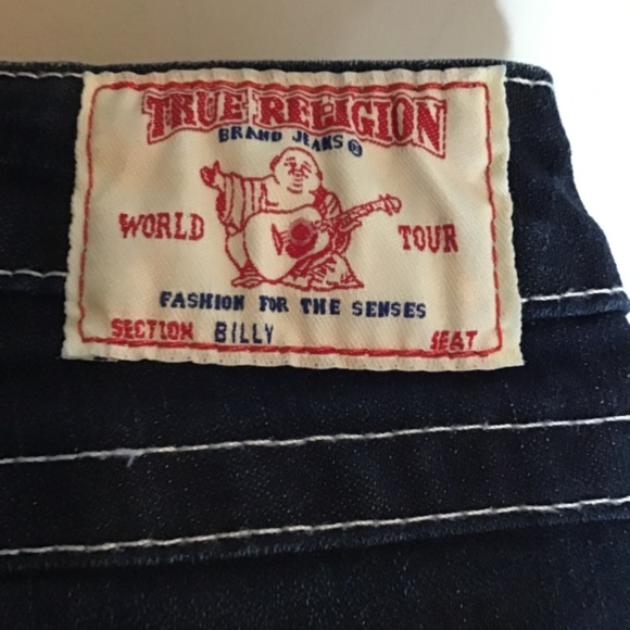 😎#299, True Religion, “Billy “, new condition, size=28, rise=7, length=32, 🔥 - Picture 5 of 5